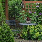 Backyard patio