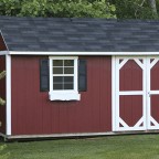 Lawn storage shed