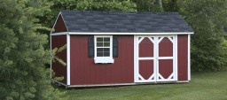 Lawn storage shed